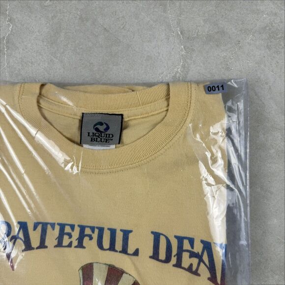 VTG Y2K Liquid Blue Grateful Dead Live At the Cow Palace NYE 1976 Grey Tag - Med - Picture 11 of 11